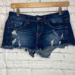 Express Jeans Women’s Distressed Jean Shorts size 4